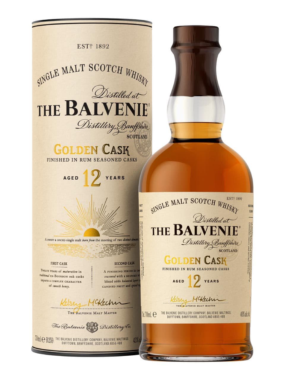 BALVENIE GOLDEN CASK 12Y 43% 0.7